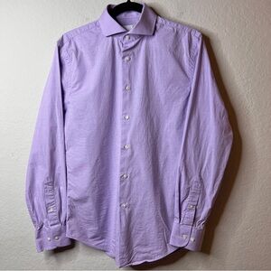 Nordstrom Rack Trim Fit Button-Up Shirt Men’s 14½ 32/33 Purple Lilac